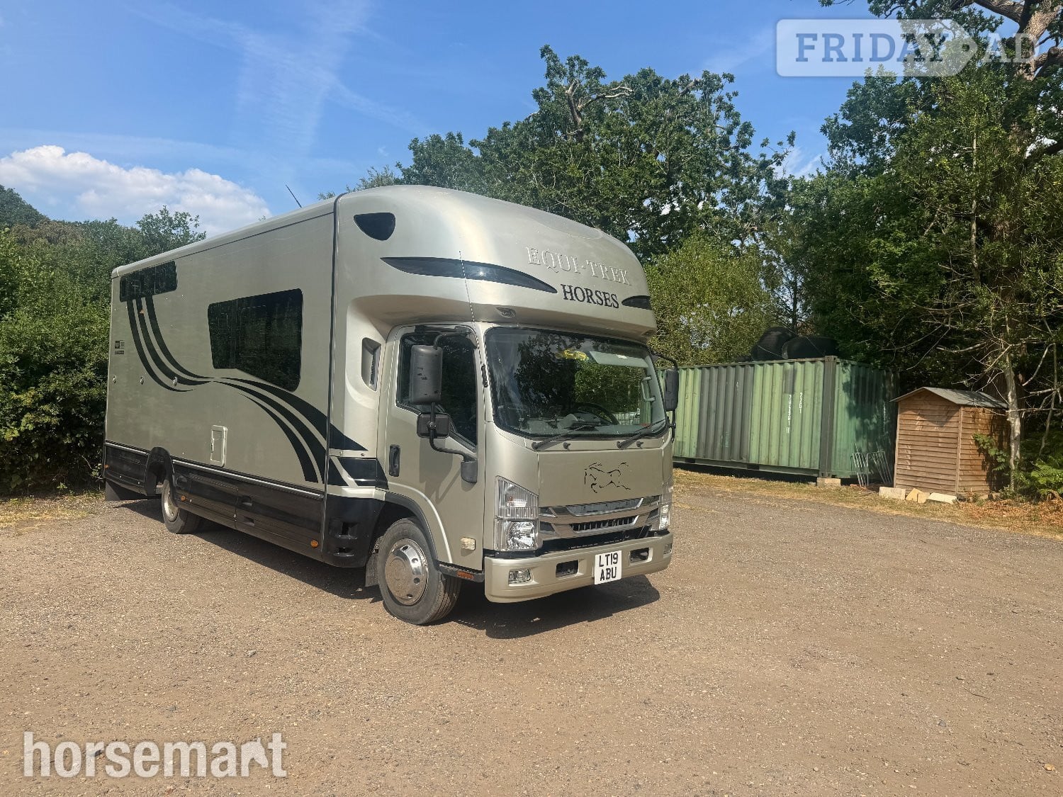 Equi-Trek Endeavour Excel Isuzu Trucks Horsebox in Ascot