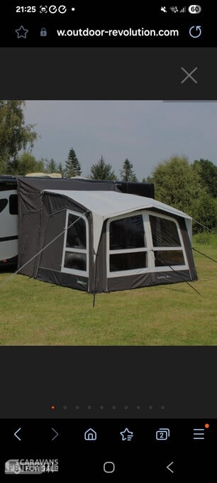 Outdoor Revolution Esprit Pro 350 drive away awning, air beam
