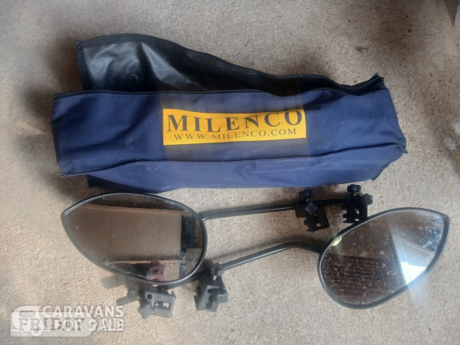 Milenco Aero 4 mirror extenders in Cirencester