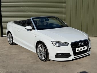 2015 Audi A3 Cabriolet 2.0 TDI S line Euro 6 (s/s) 2dr