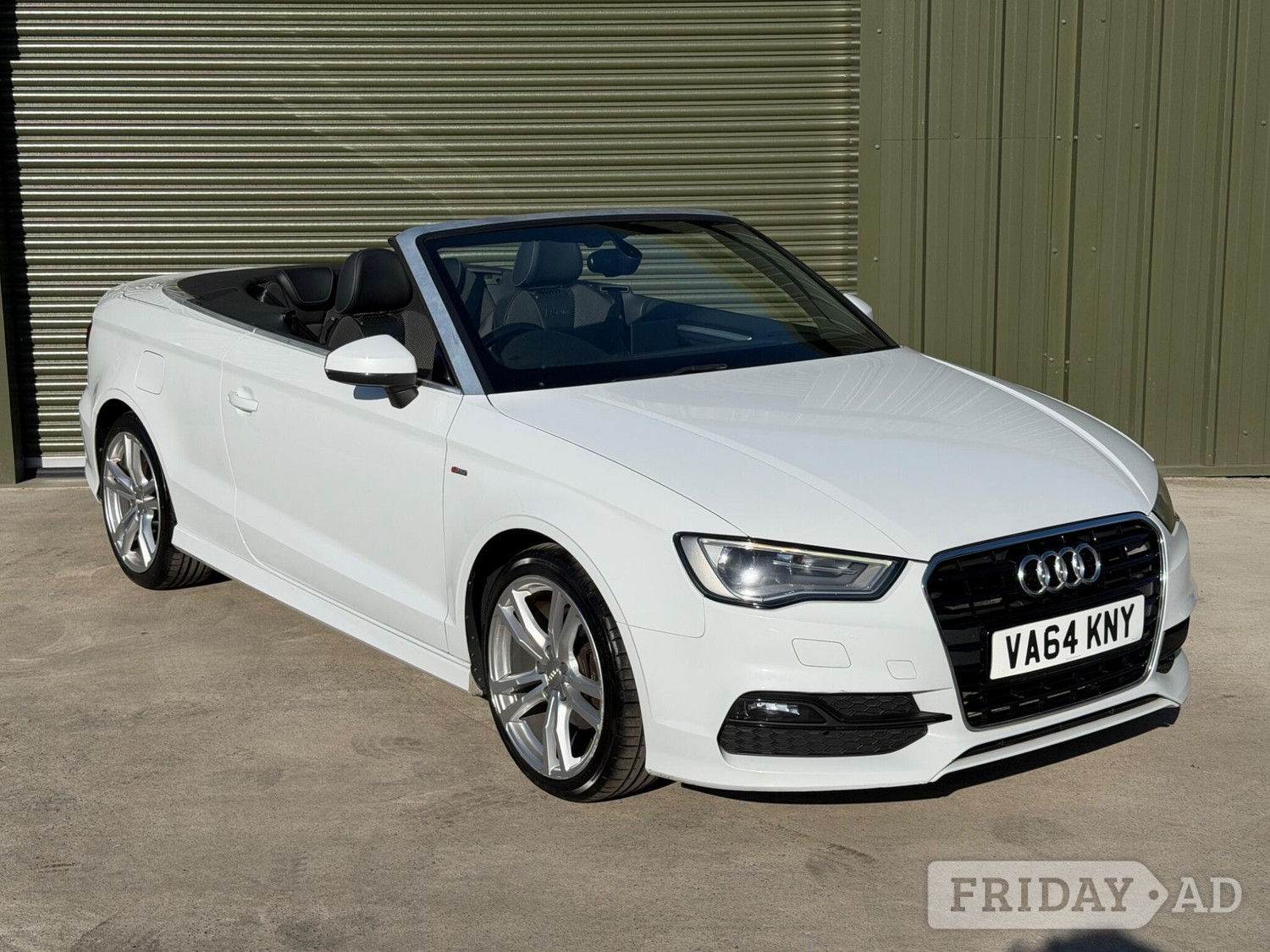 2015 Audi A3 Cabriolet 2.0 TDI S line Euro 6 (s/s) 2dr in Lewes
