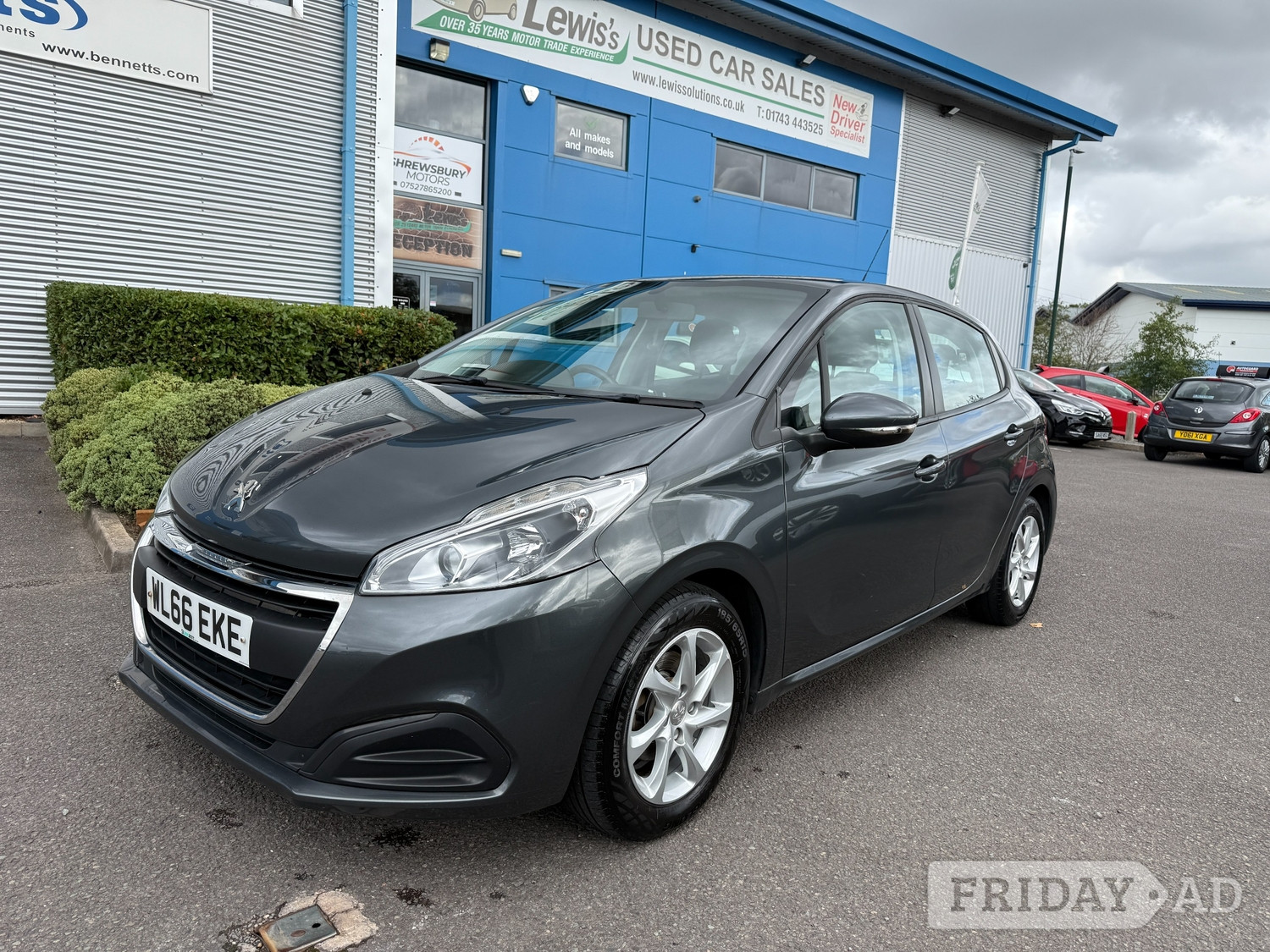Peugeot 208 2017 in Shrewsbury