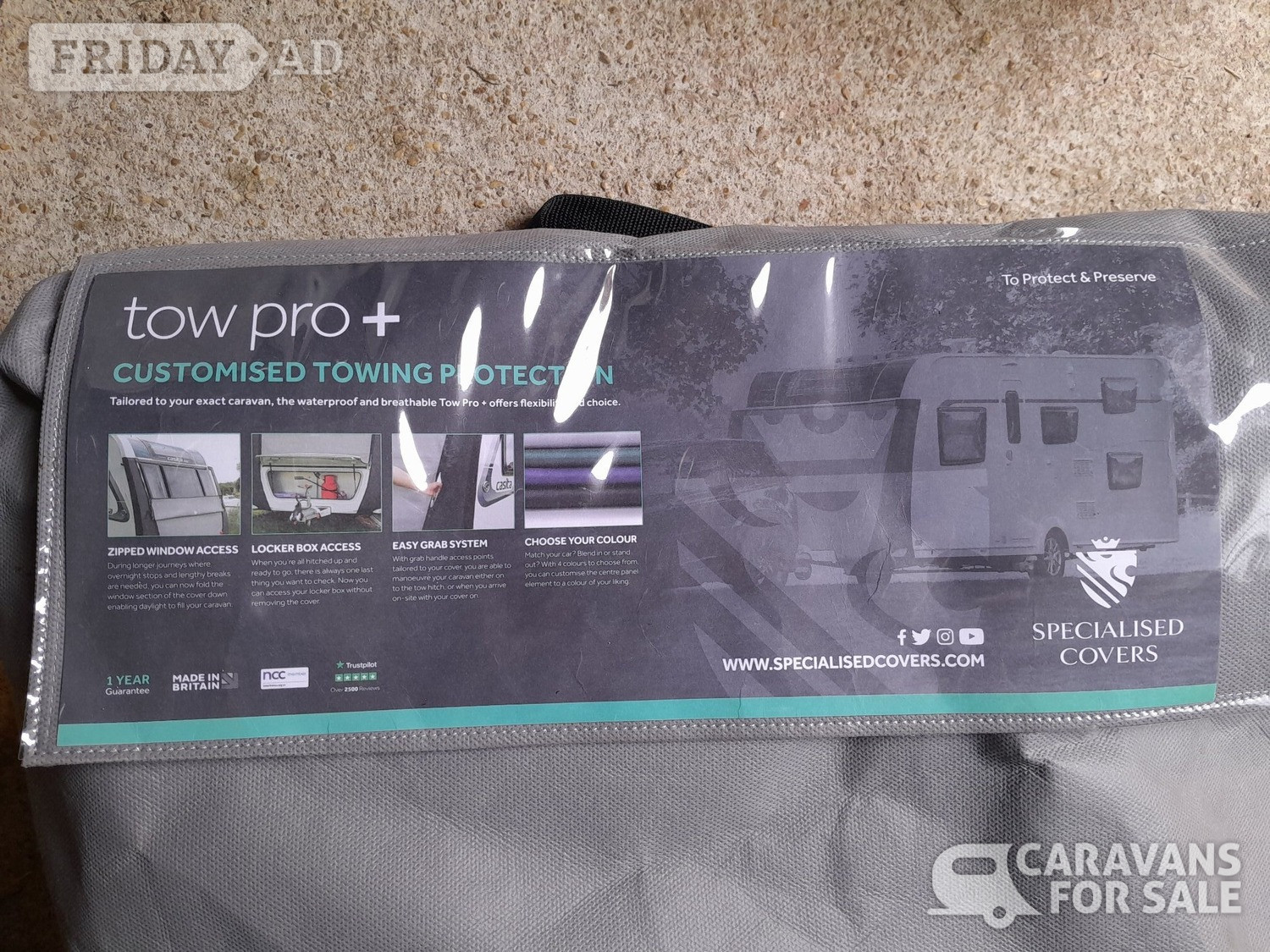 Cirencester Tow pro specialised cover 