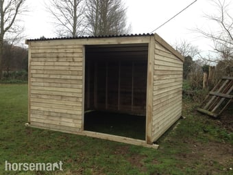 12’x12’ Mobile field shelter