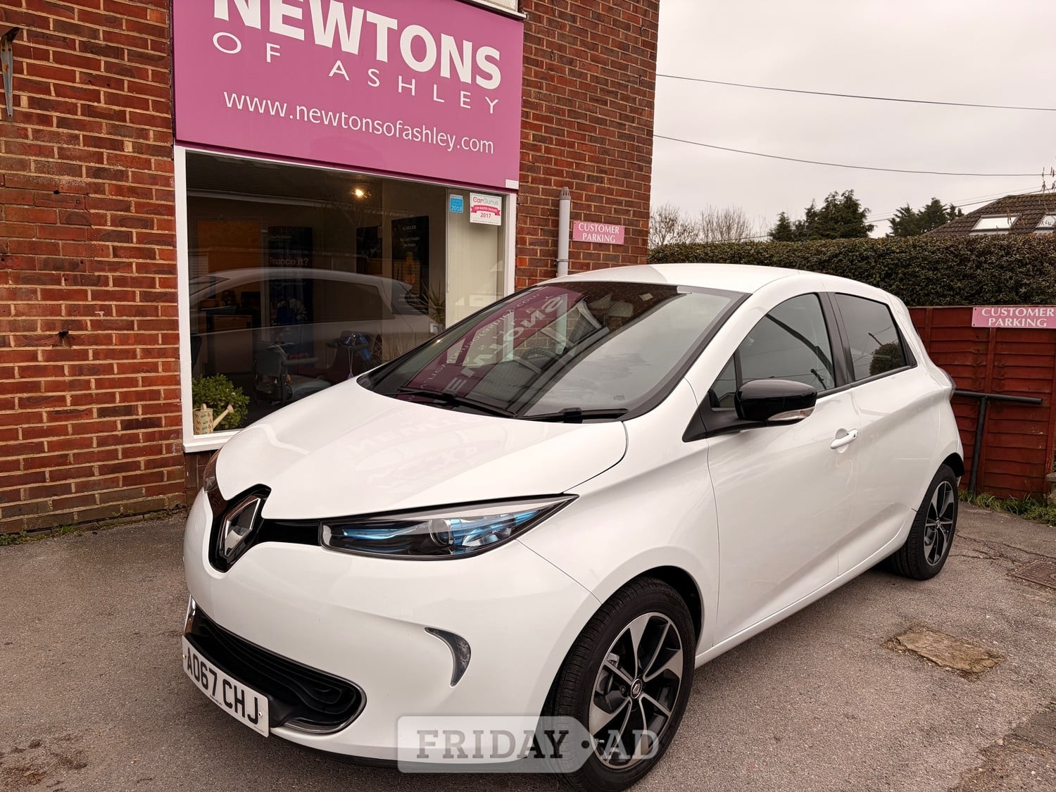 Renault Zoe 2017 in New Milton
