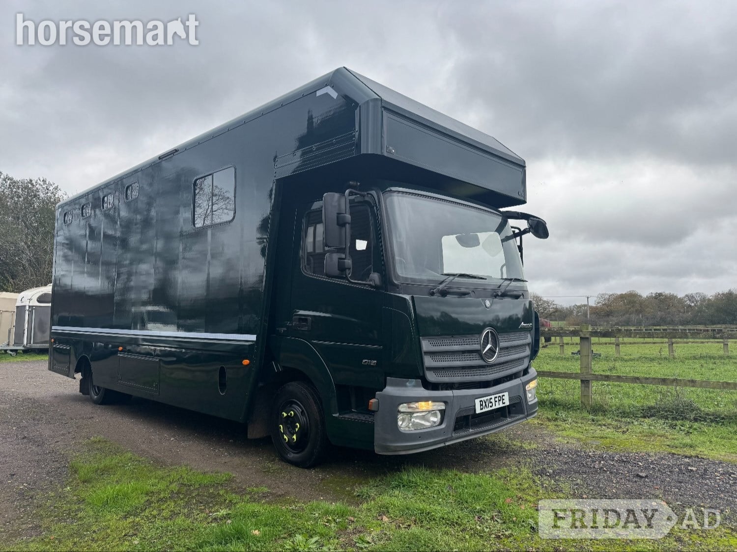 Prime 4 horse, rear ramp Mercedes-benz Horsebox in Rudgwick