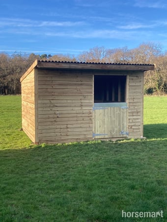 12'x12’ Mobile field shelter/stable 