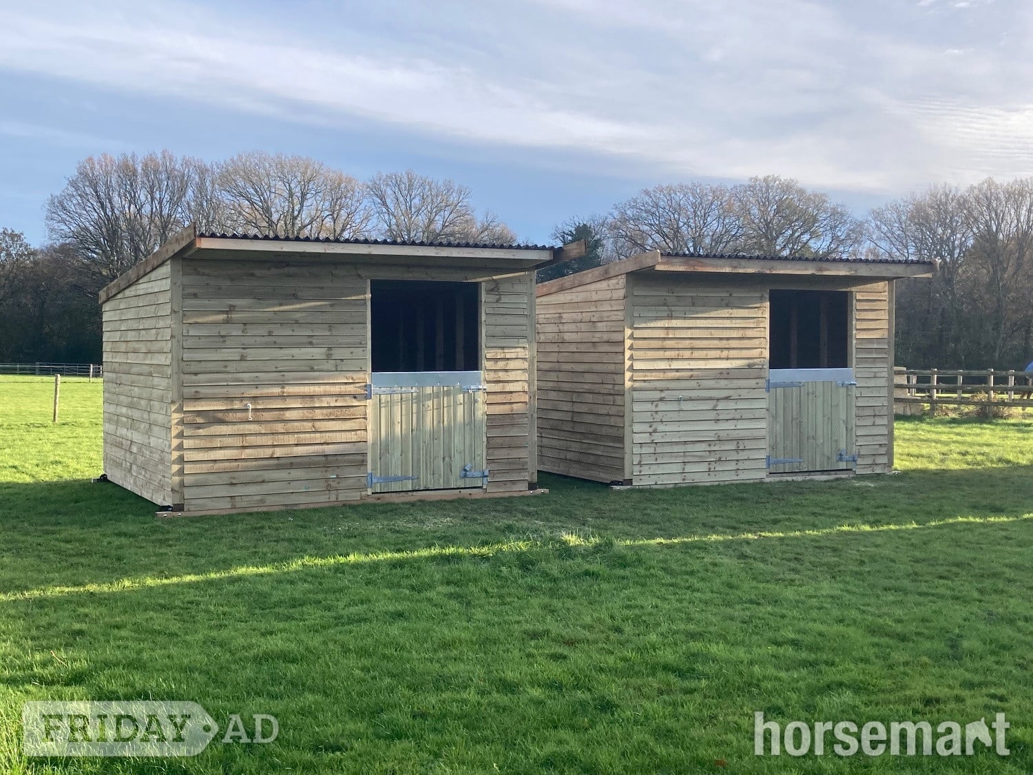 12'x12’ Mobile field shelter/stable 