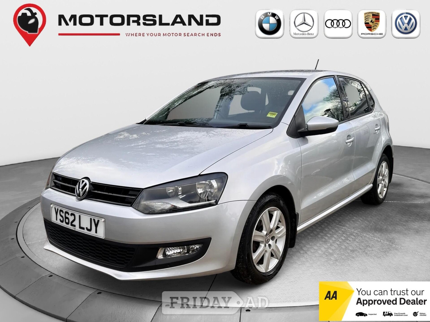 Volkswagen Polo 2012 - Cars in Ashford