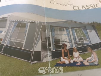 Isabella commodore classic awning 
