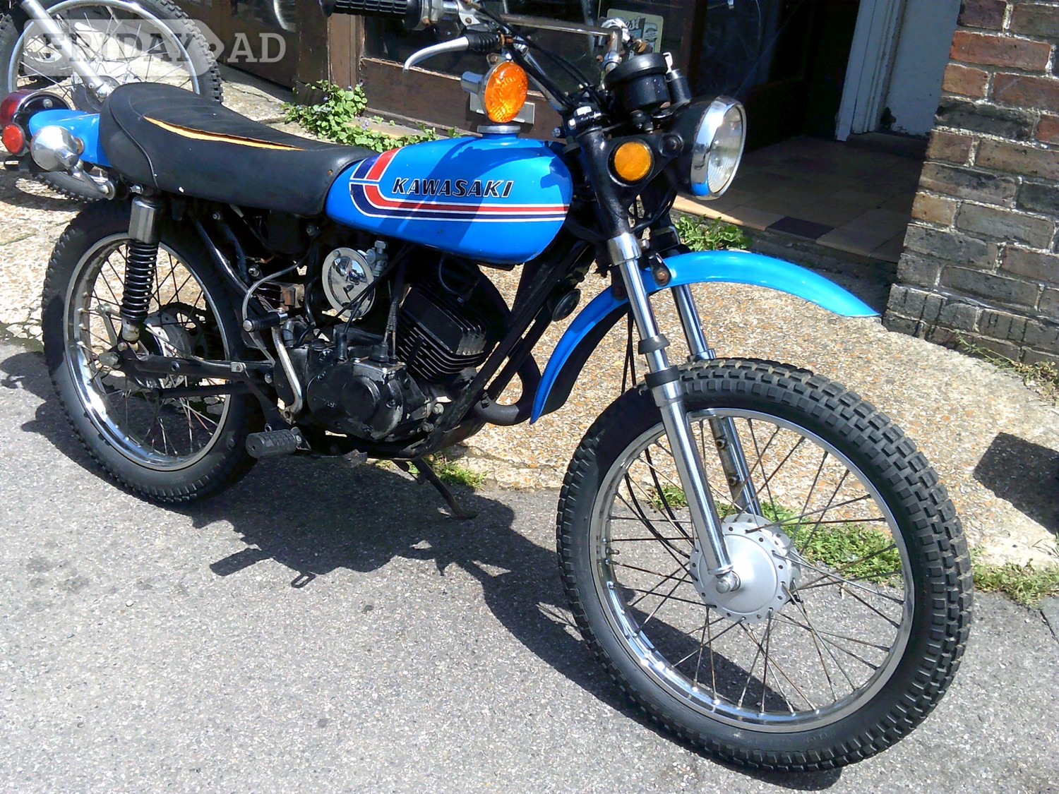 Kawasaki KE 1974 in Brighton