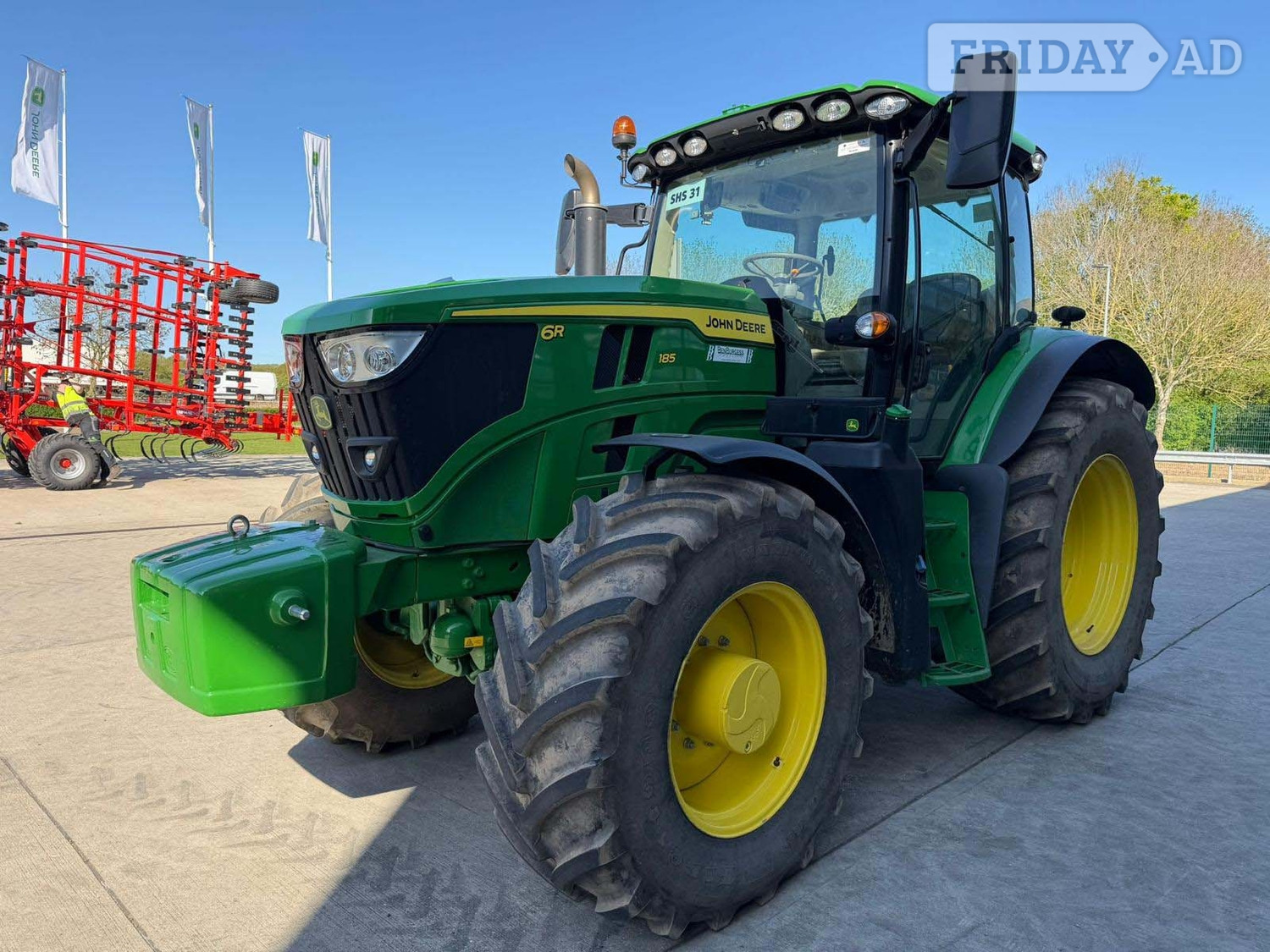 John Deere 6R 185 (2025) Tractor - Farm & Agricultural Vehicles in Norwich