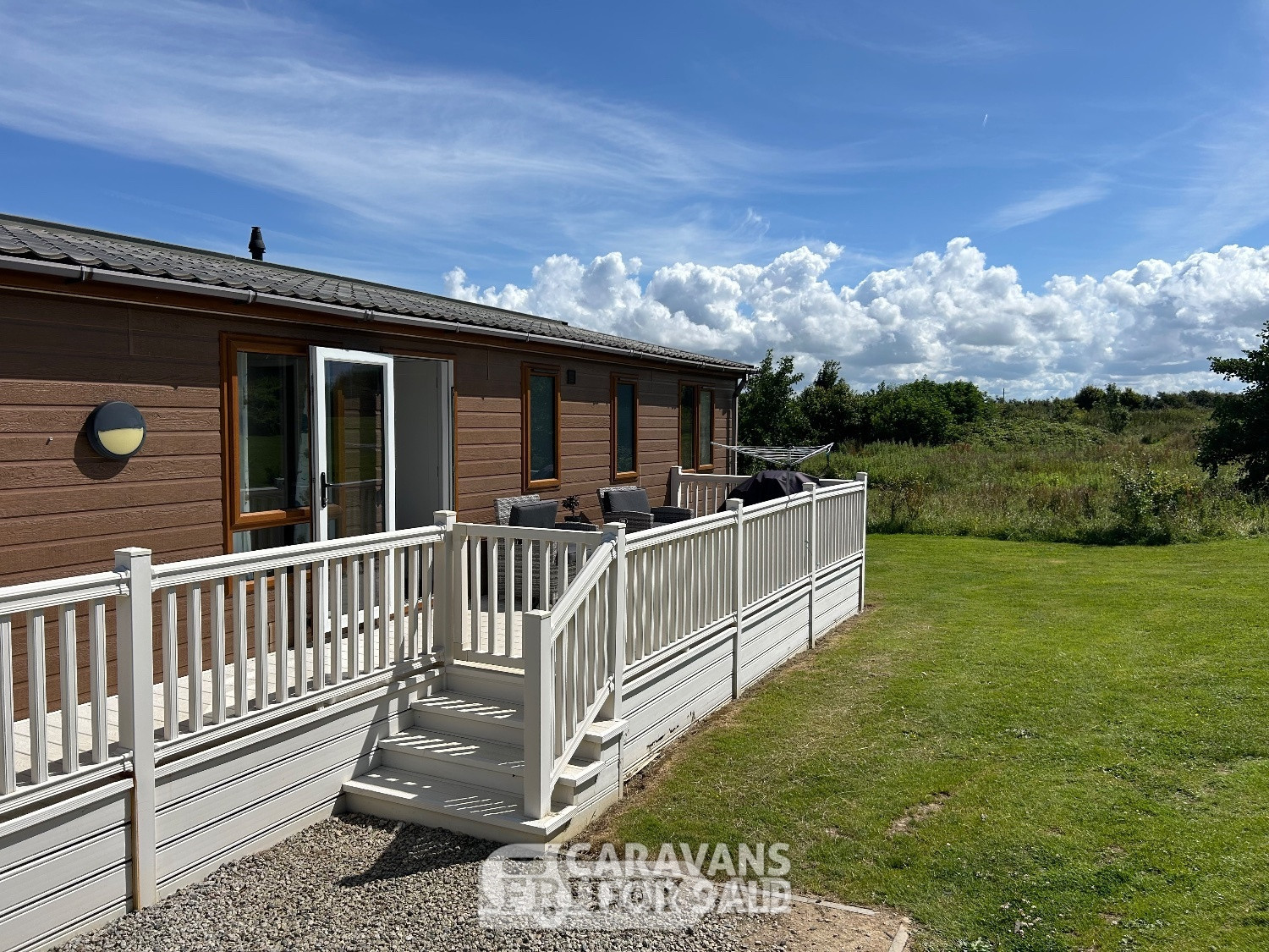 Crantock Absolutely lovely Atas Lilac Lodge 40’ x 20’