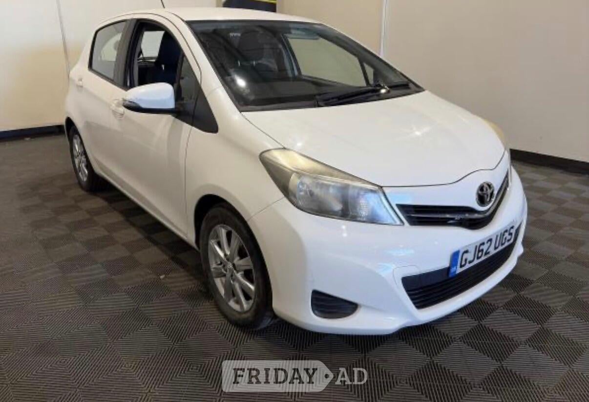 2012 Toyota Yaris 1.33 Dual VVT-i TR Euro 5 5dr in Lewes