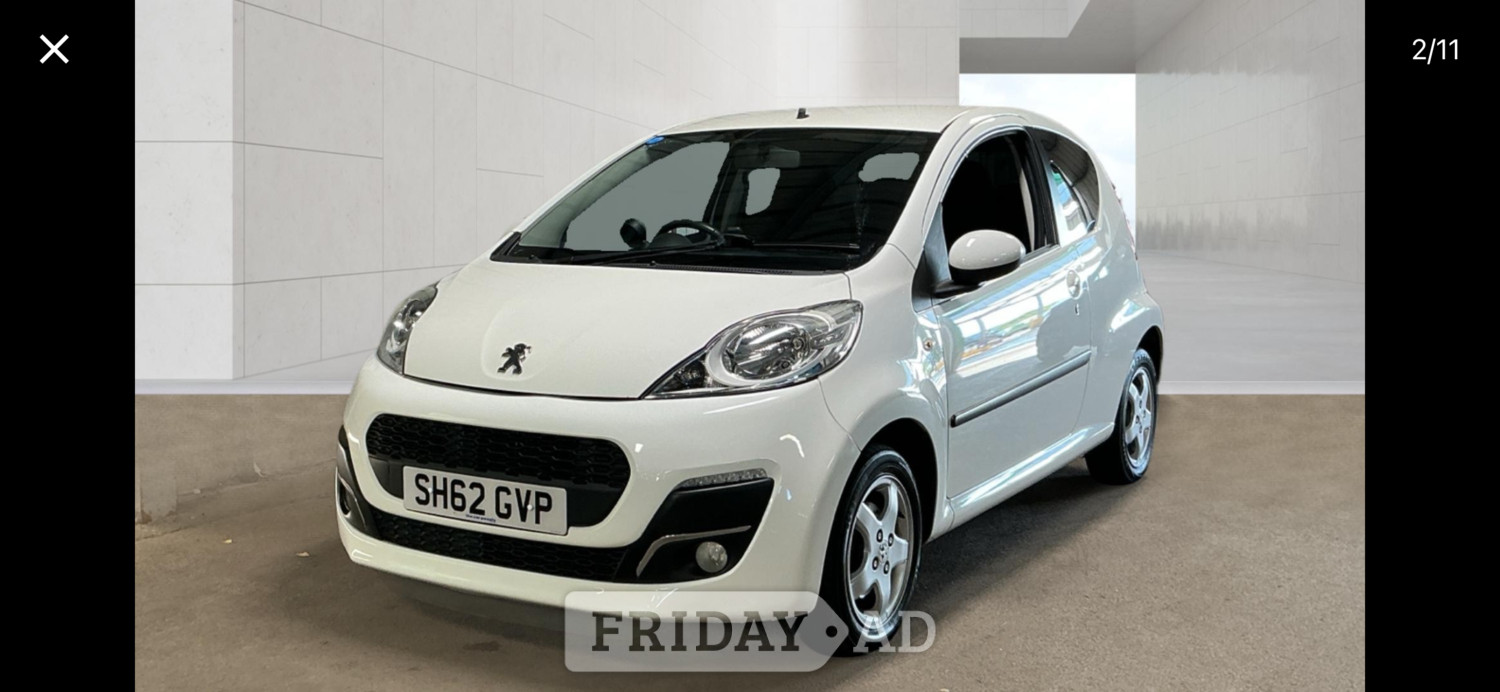 Peugeot 107 2012 in Lochgelly