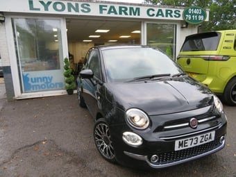 2024 Fiat 500 1.0 MHEV Top Hatchback 3dr Petrol Manual Euro 6 (s/s) (70 bhp) 16" ALLOYS + SUNROOF + 7" MEDIA
