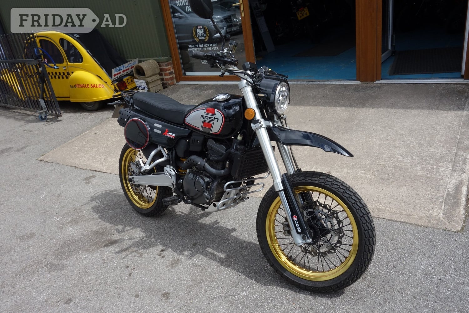 Mash Motorcycles X-Ride 2024 in Rugeley
