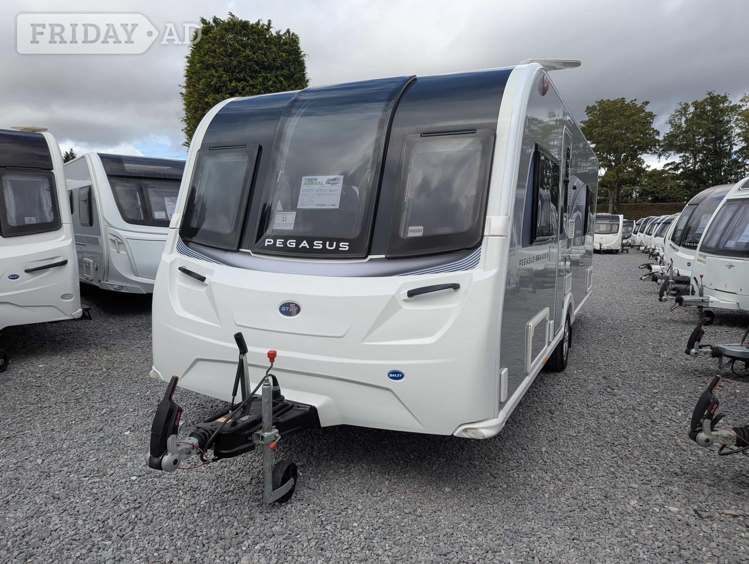 Bailey Pegasus GT75 Portofino 2024 in Highbridge
