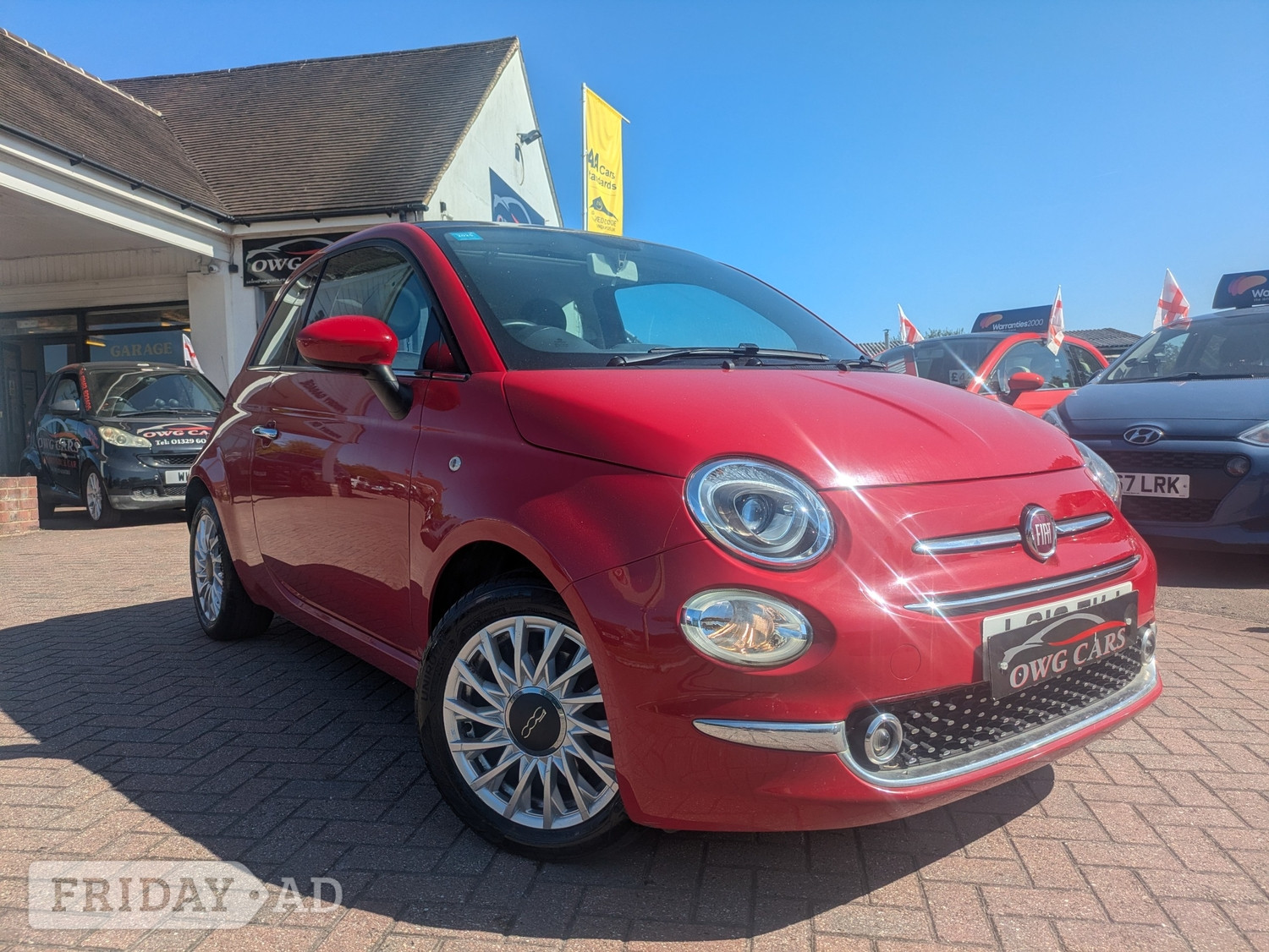 Fiat 500 2016 in Fareham