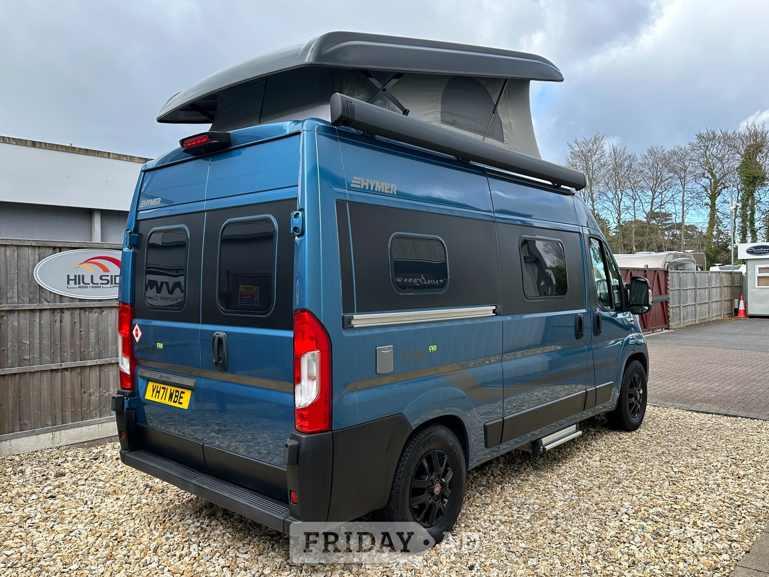 [ berth ]Hymer FREE 540 BLUE EVOLUTION