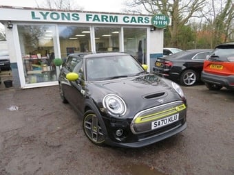 2020 MINI Electric Hatch Cooper SE 32.6kWh Level 3 Hatchback 3dr Electric Automatic (184 ps) YELLOW FRONT BLADE & MIRROS