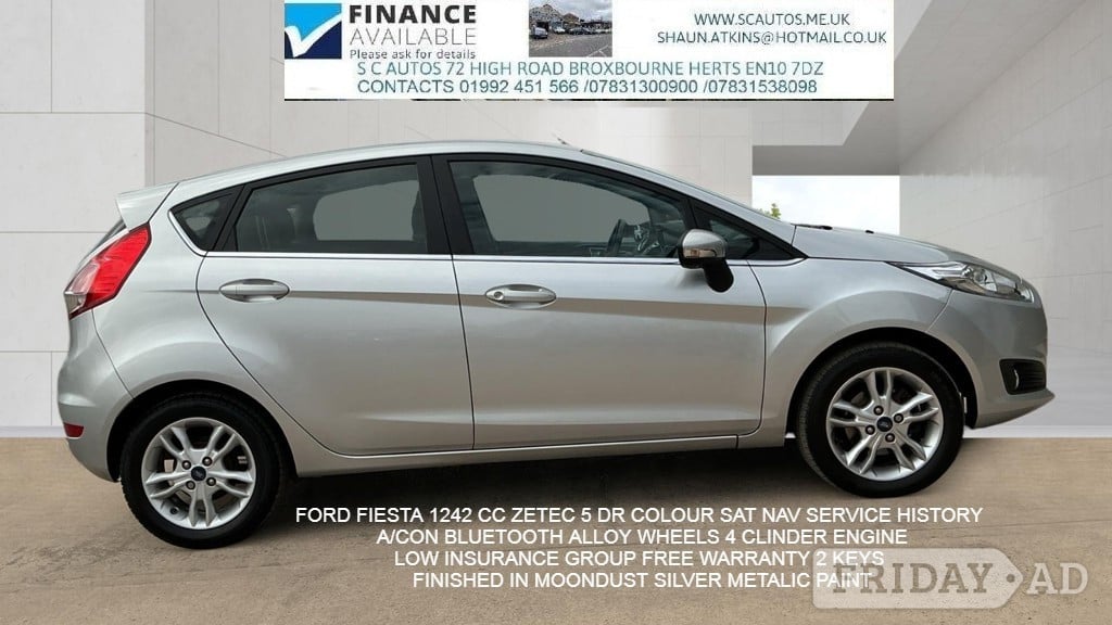 Ford Fiesta 2016 in Broxbourne