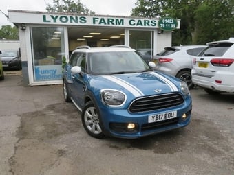 2017 MINI COUNTRYMAN 1.5 Cooper SUV 5dr Petrol Manual ALL4 Euro 6 (s/s) (136 ps) Four Wheel Drive 17" IMPRINT SPOKE ALLOYS + NAV