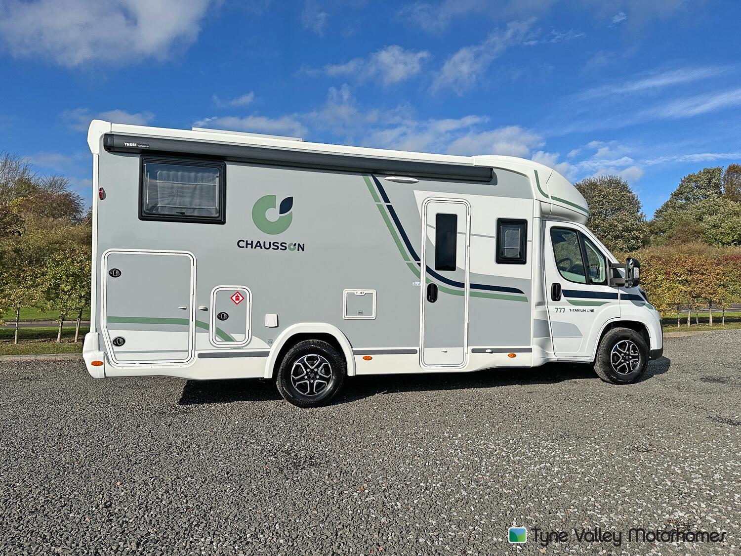 Chausson 777 Titanium Line 2027 for sale - Motorhomes & Caravans in Newcastle Upon Tyne
