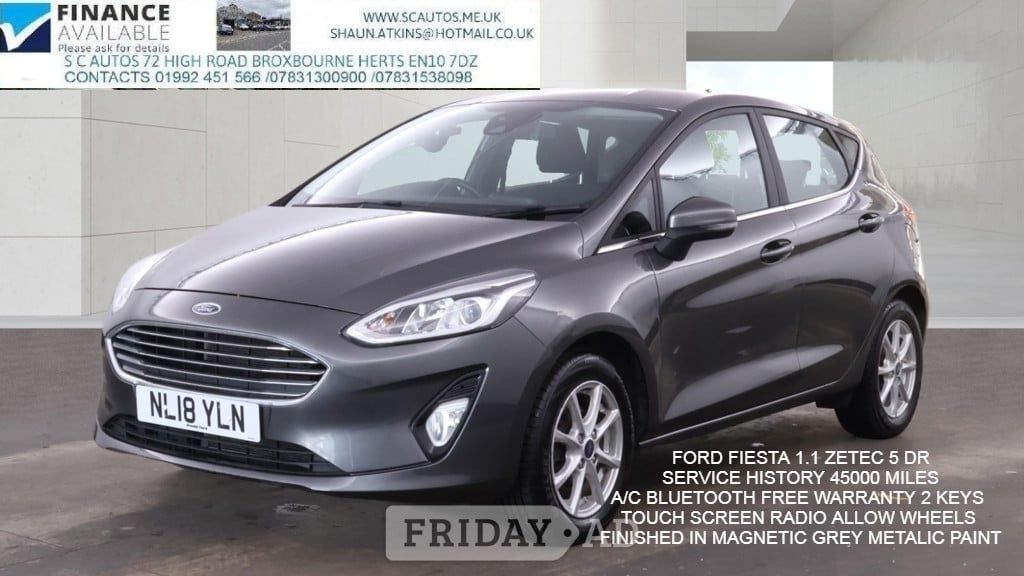 Ford Fiesta 2018 in Broxbourne