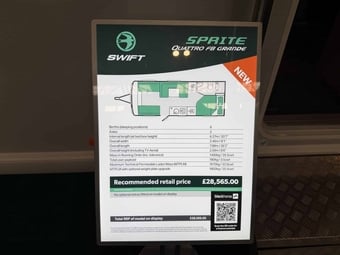 Swift Sprite Grande Quattro FB 2027