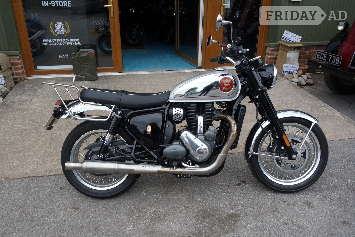 BSA Goldstar Rugeley