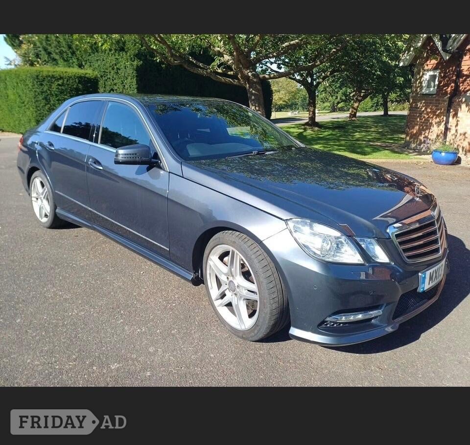 2013 Mercedes-Benz E Class 3.0 E350 CDI V6 BlueEfficiency Sport G-Tronic+ Euro 5 (s/s) 4dr in Uckfield