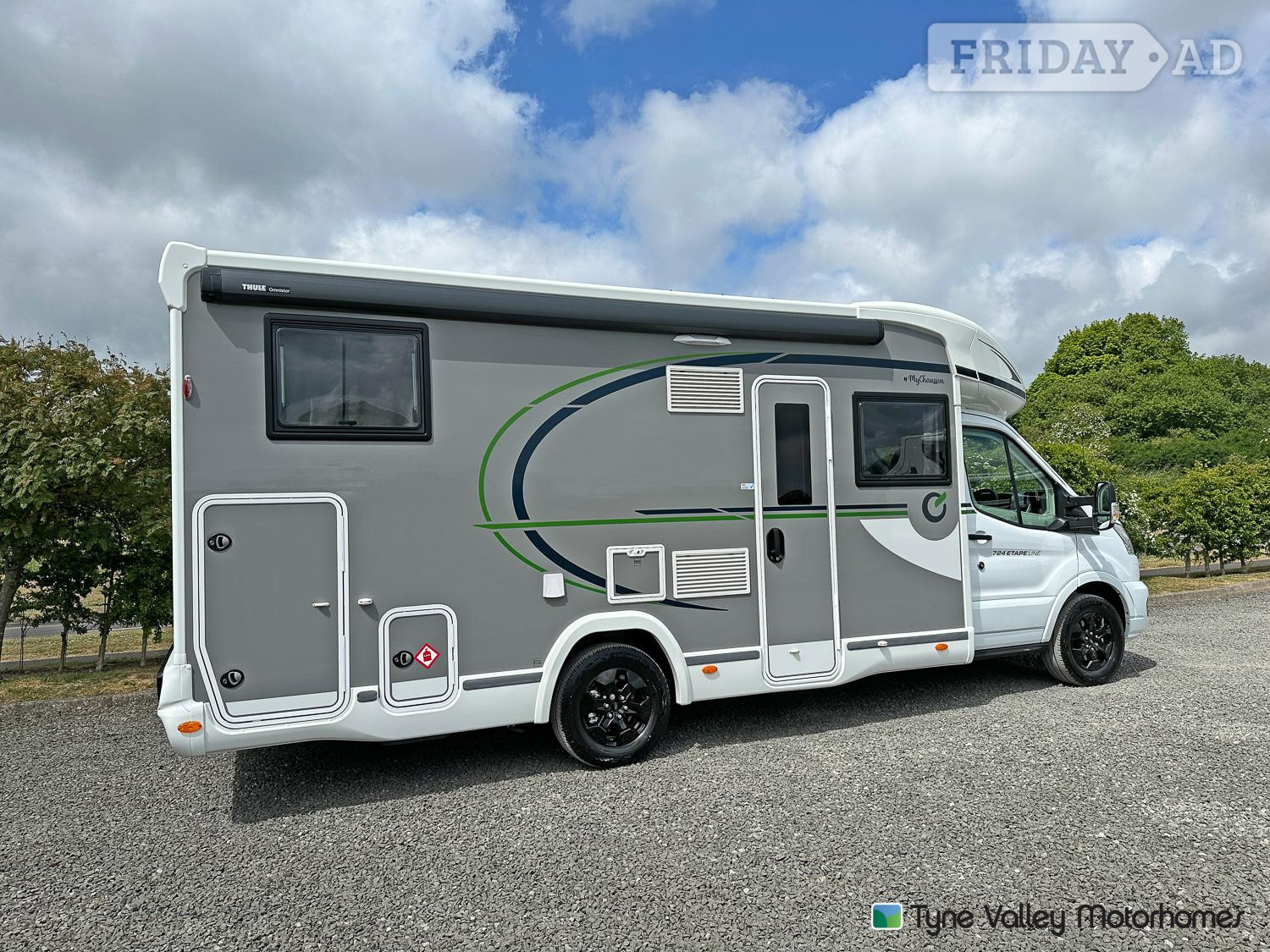 Chausson 724 Etape Line 2025 for sale - Motorhomes & Caravans in Newcastle Upon Tyne