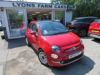 2022 Fiat 500 1.0 MHEV Dolcevita Hatchback 3dr Petrol Manual Euro 6 (s/s) (70 bhp) AUTO LIGHTS / WIPERS + CARPLAY