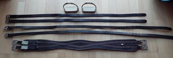 46" Thorowgood Airoform GP Synthetic Girth (Brown)