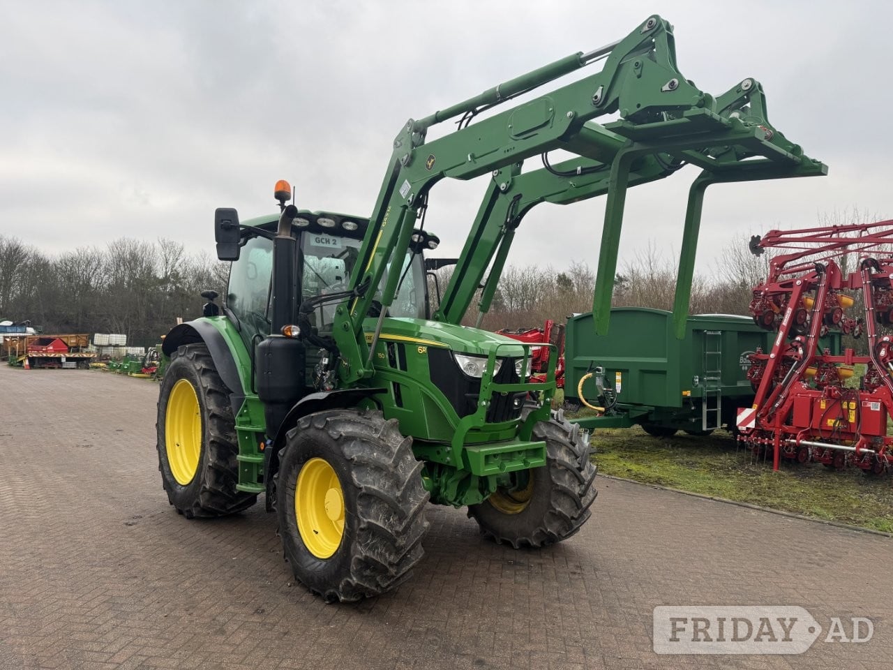 [ berth ]John Deere 6R 150