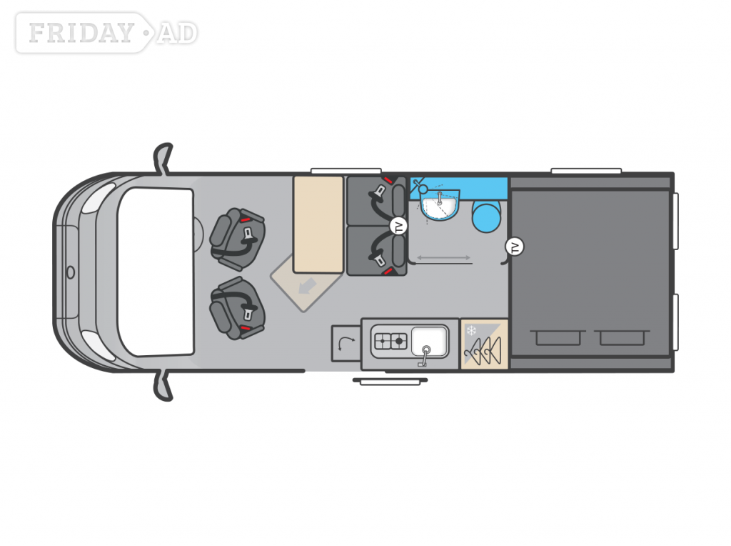 [2 berth ]Swift Trekker XF