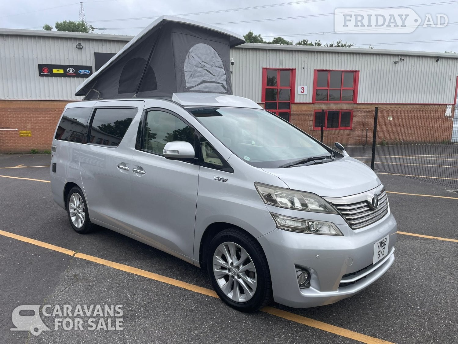 Wellhouse Leisure Toyota Alphard Barnsley