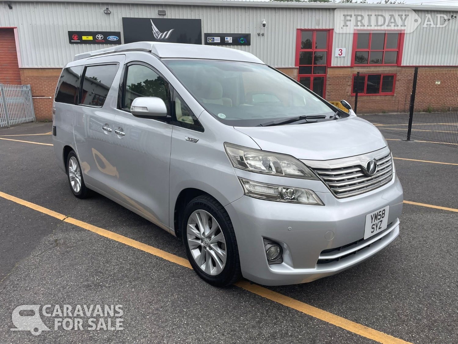 [ berth ]Wellhouse Leisure Toyota Alphard