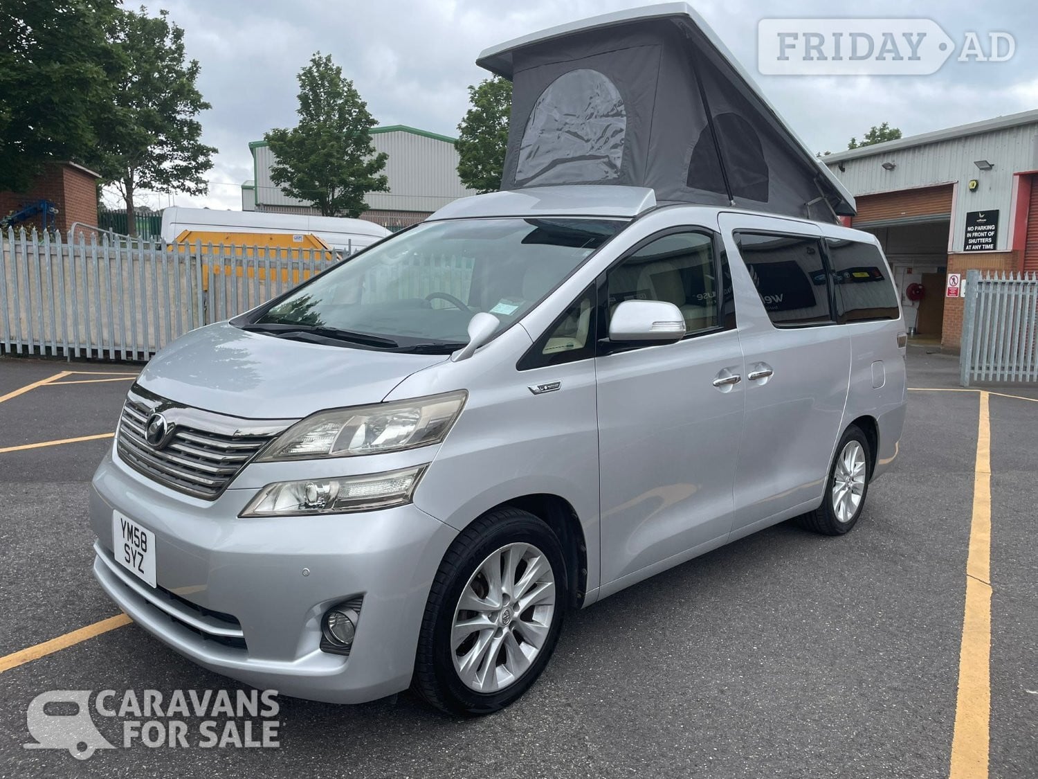 Wellhouse Leisure Toyota Alphard, (2008)  Campervan for sale in Barnsley