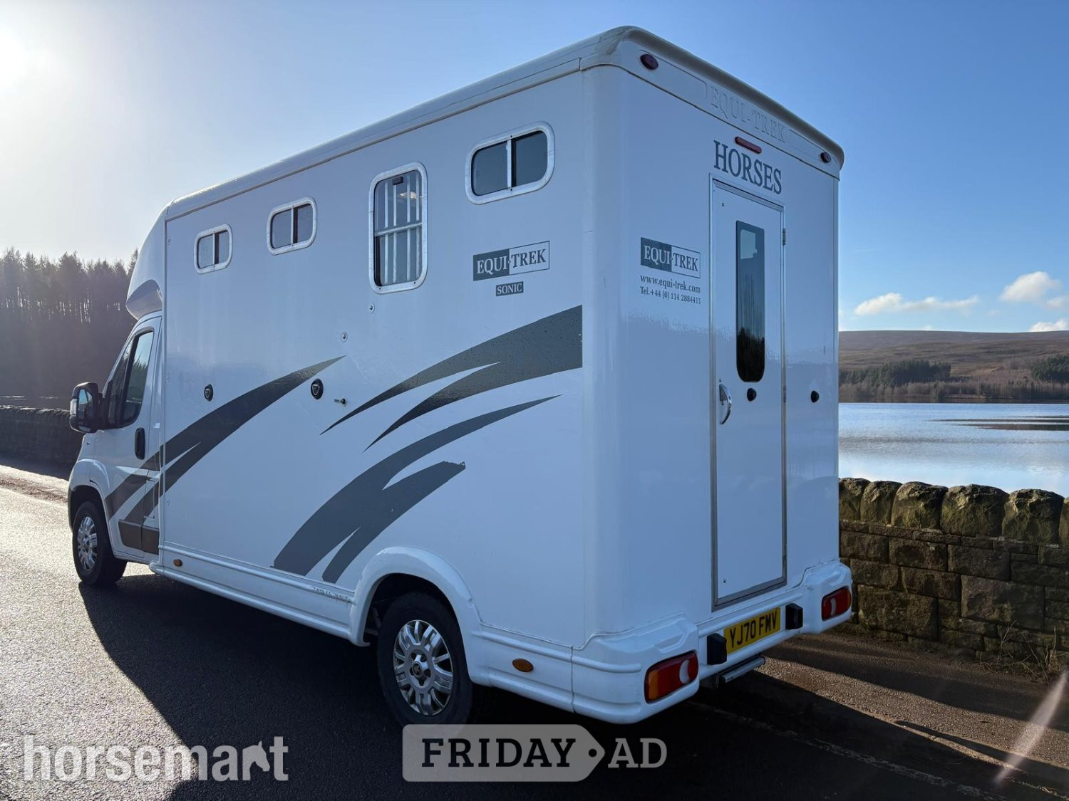 Equi-Trek Sonic Peugeot Horsebox - Trailers & Horseboxes in Sheffield