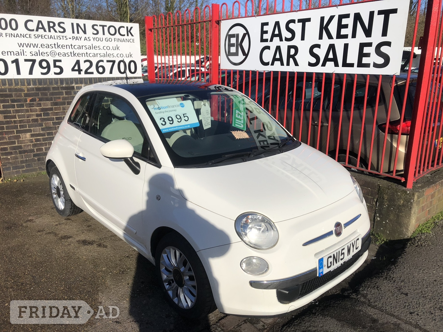 Fiat 500 2015 in Sittingbourne