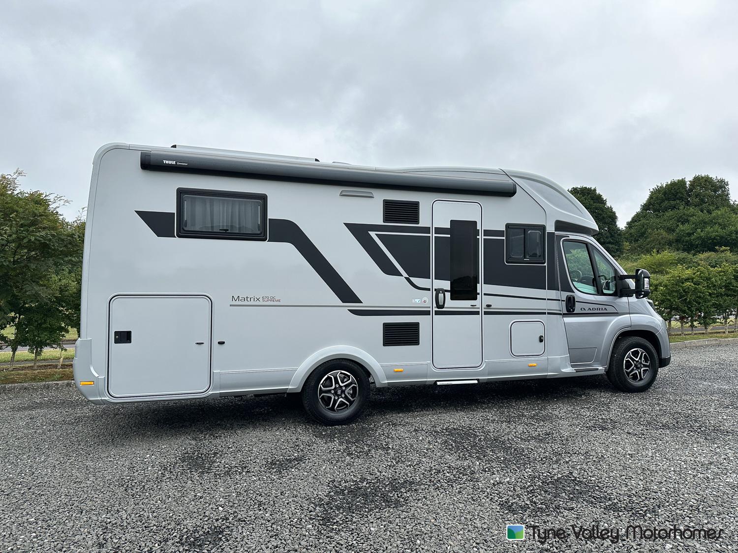 Adria Matrix Supreme 670 DC 2025 for sale - Motorhomes & Caravans in Newcastle Upon Tyne