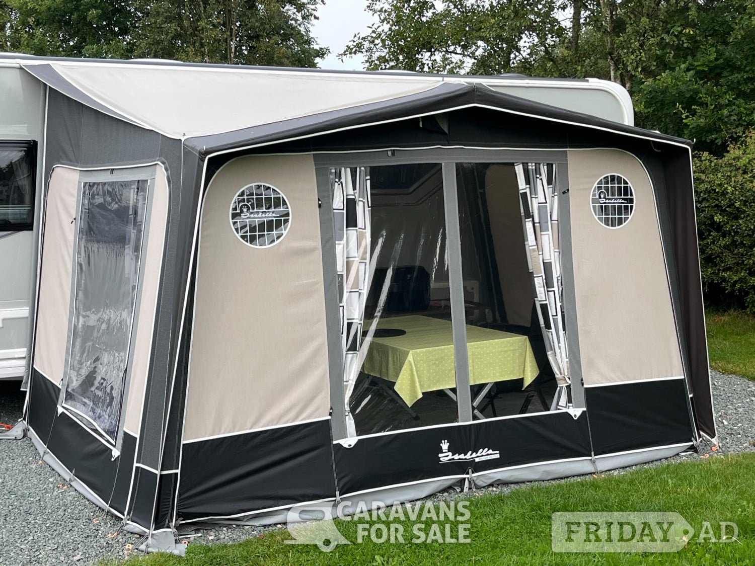 Isabella Coal 250 Awning Complete in Carmarthen