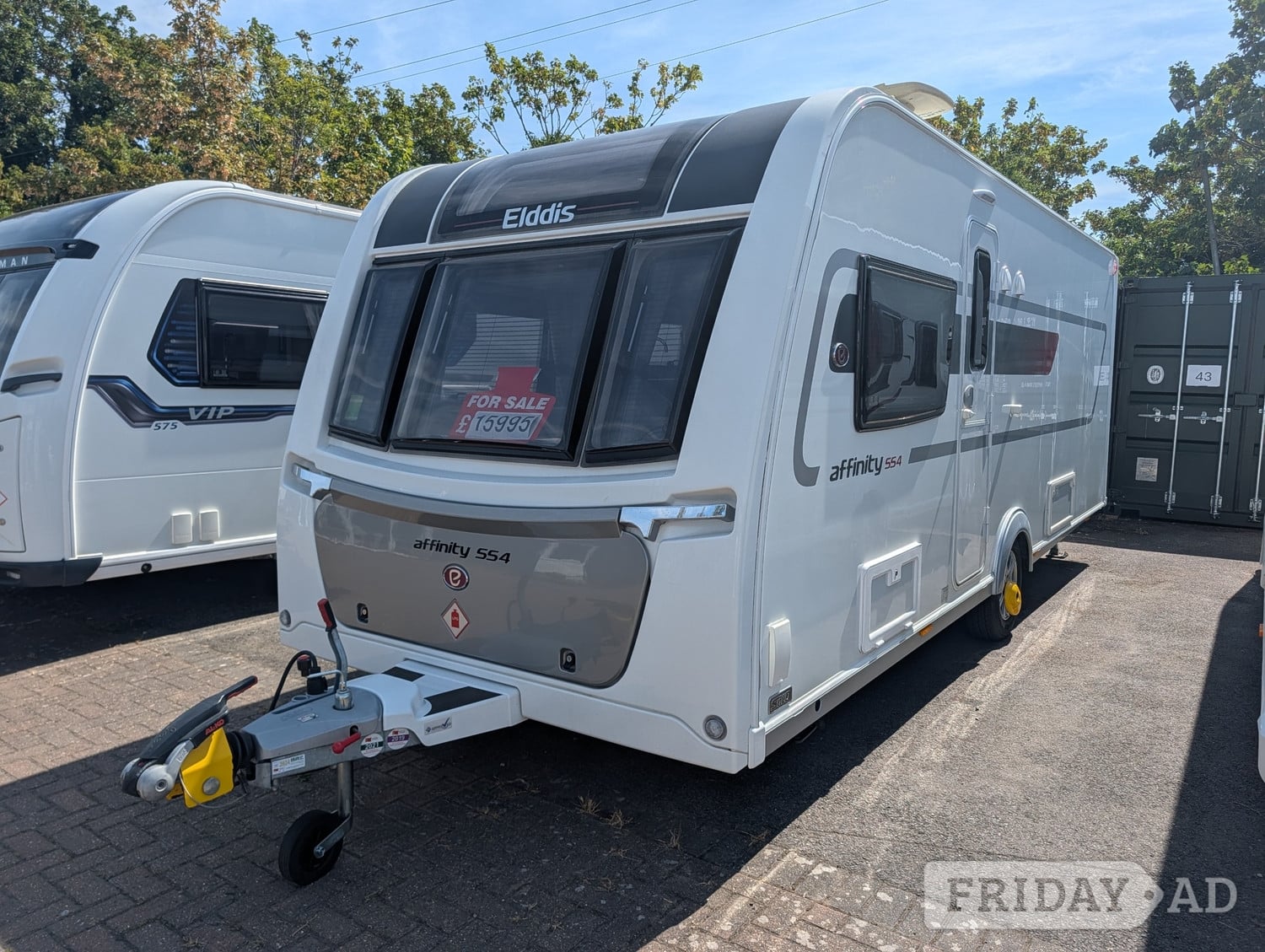 Elddis Affinity 2018 in Whitstable