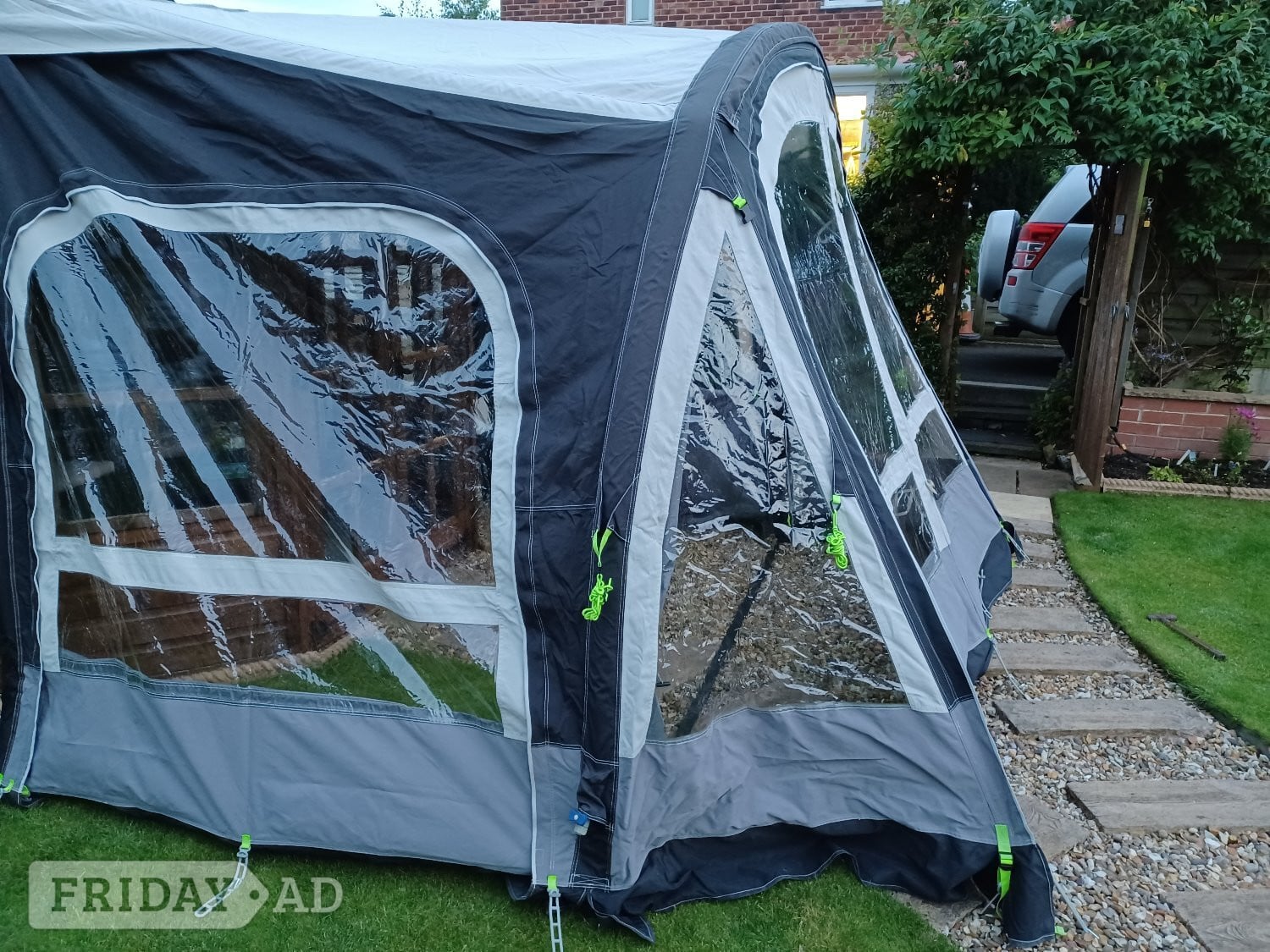 Kampa Fiesta AIR Pro 280 with Annex, Canopy, Rear Poles, Carpet.  in Ilkley