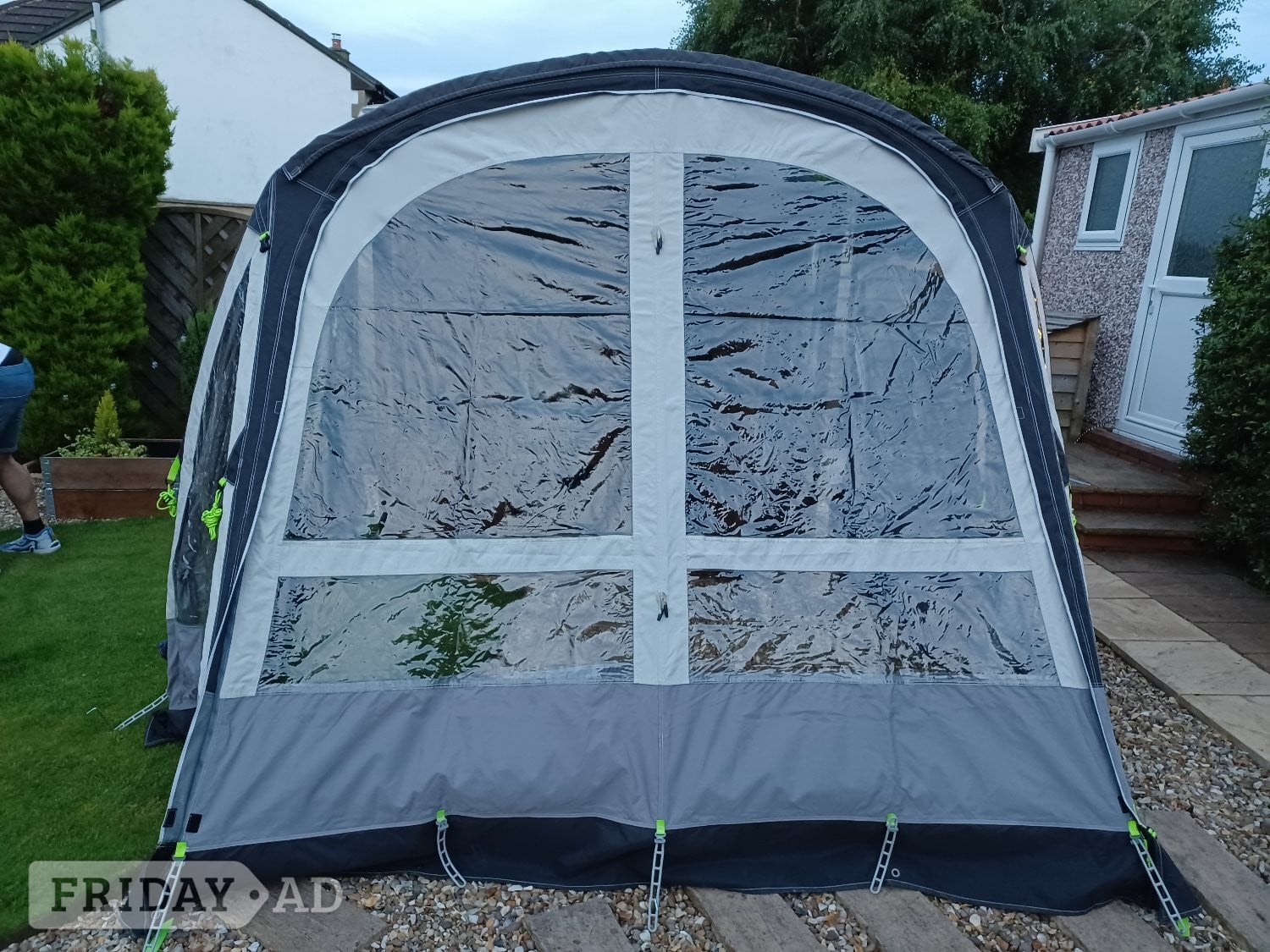 Ilkley Kampa Fiesta AIR Pro 280 with Annex, Canopy, Rear Poles, Carpet. 