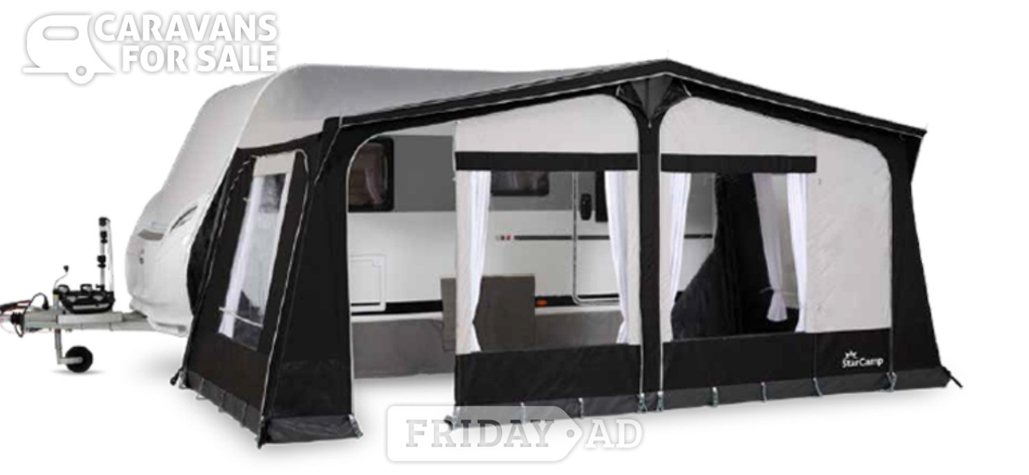 Dorema Starcamp Tourer Awning Size 16 In Grey (1025-1050cm) in Leyland