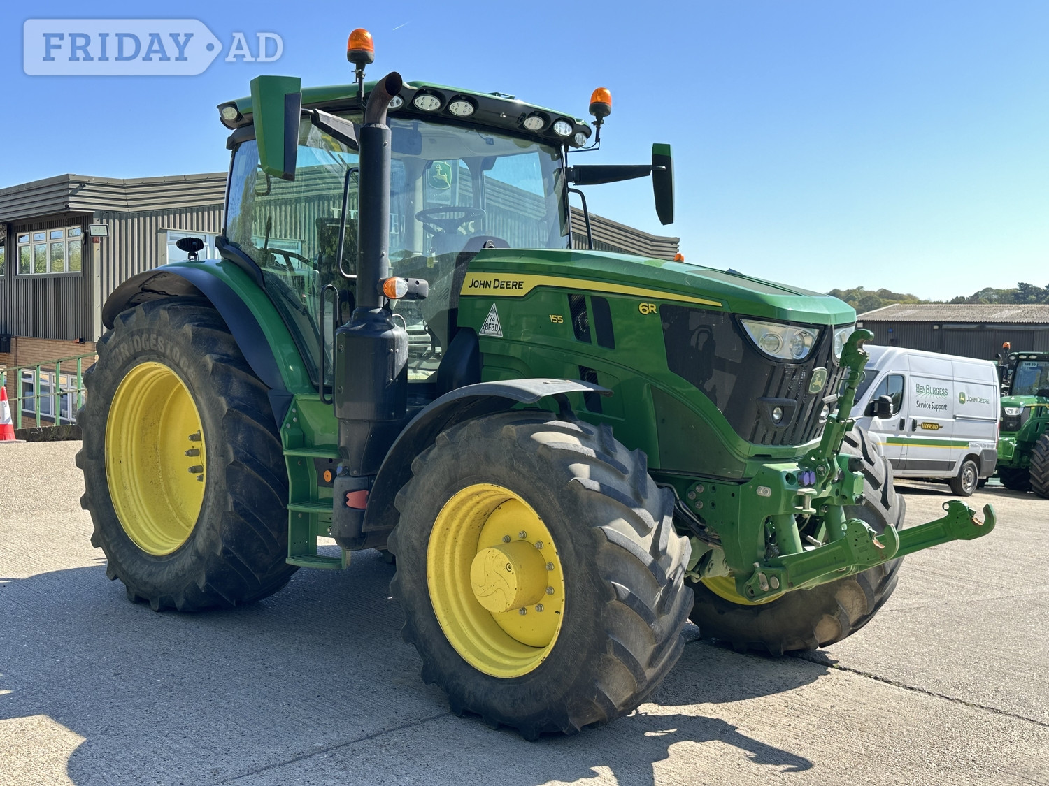 [ berth ]John Deere 6R 155