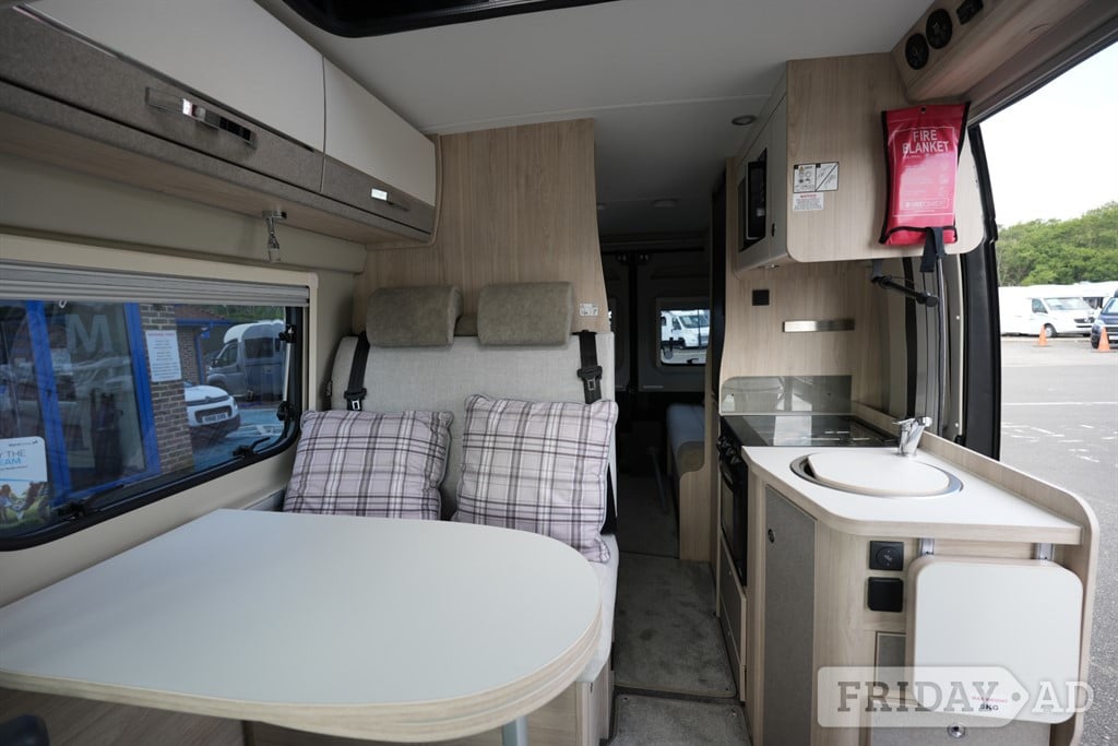 Elddis Autoquest CV80 60TH ANNIVERSARY FIAT 4 BERTH 4 TRAVEL SEAT M Haywards Heath